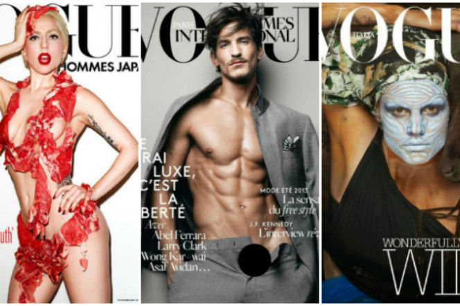 Polska edycja Vogue: najbardziej skandaliczne zagraniczne okładki