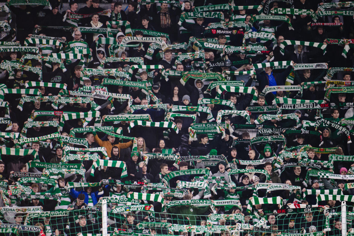 Lechia Gdańsk - Zagłębie Lubin: Zdjęcia z meczu 22. kolejki PKO BP Ekstraklasy