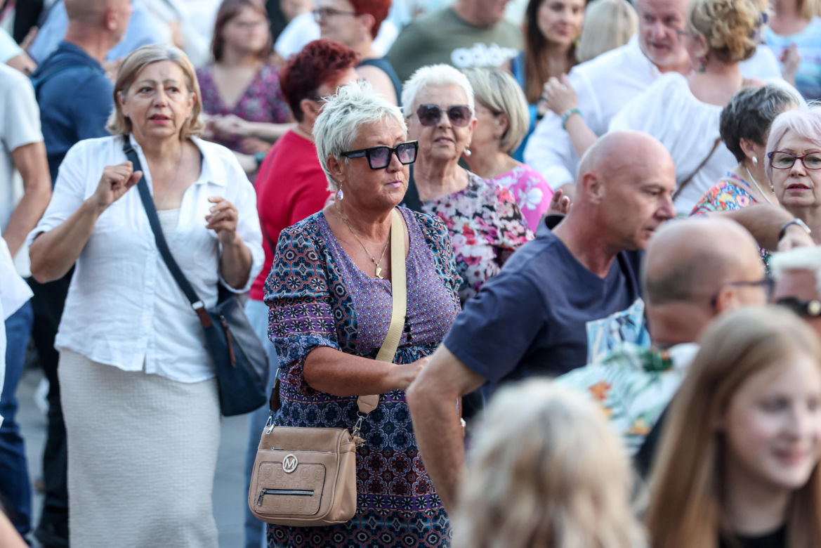 Potańcówka w Katowicach na Rynku "Roztańczony Wyspiański"