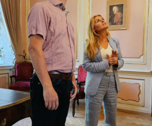 Wizyta Sułkowskich w Lesznie