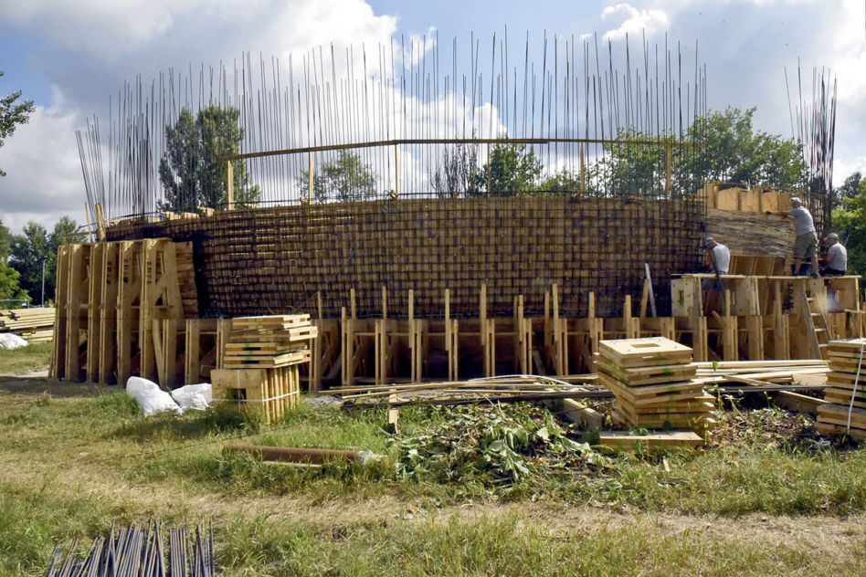 Pawilon edukacyjny na warszawskim Golędzinowie