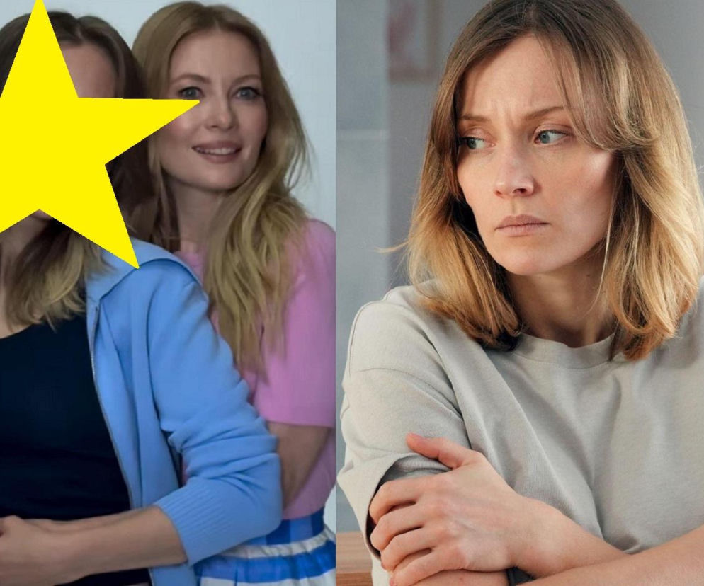 Anna Mrozowska z serialu Barwy szczęścia. Obok miniatura z gwiazdą. O metamorfozie Renaty czytaj na SE Superseriale.