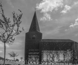 Kościół Doorkijkkerk w belgijskiej prowincji Limburg