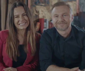  Magda i Andrzej pożegnali M jak miłość. Anna Mucha i Krystian Wieczorek ostatni raz razem ujawnili co dalej z Budzyńskimi - ZDJĘCIA