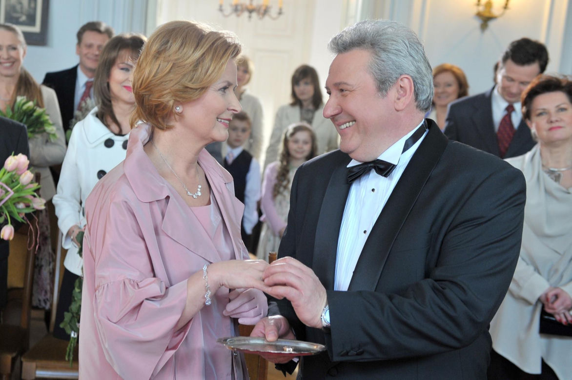 Barbara Bursztynowicz w "Klanie" - rozwiodą Elżunię