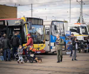 Dzień Otwarty MPK. Wrocławianie uczyli się jeździć tramwajem