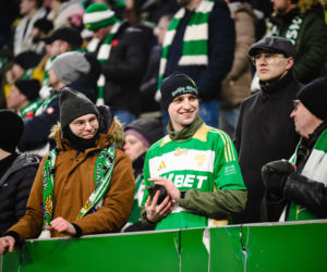 Lechia Gdańsk - Cracovia, zdjęcia kibiców z meczu 20. kolejki PKO BP Ekstraklasy