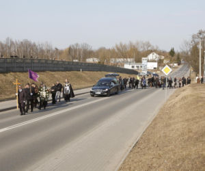 Pogrzeb fotoreportera Adama Chełstowskiego