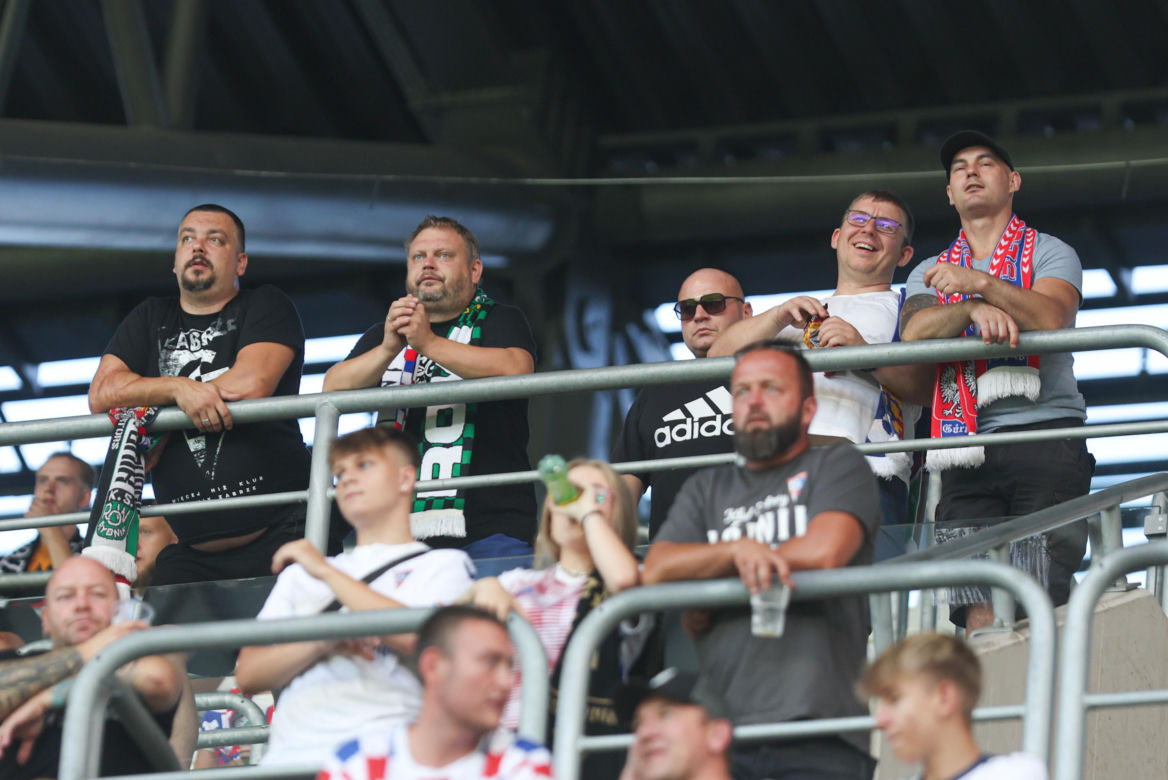 Górnik Zabrze zmierzył się z Rakowem Częstochowa. Kibice na trybunach dopisali
