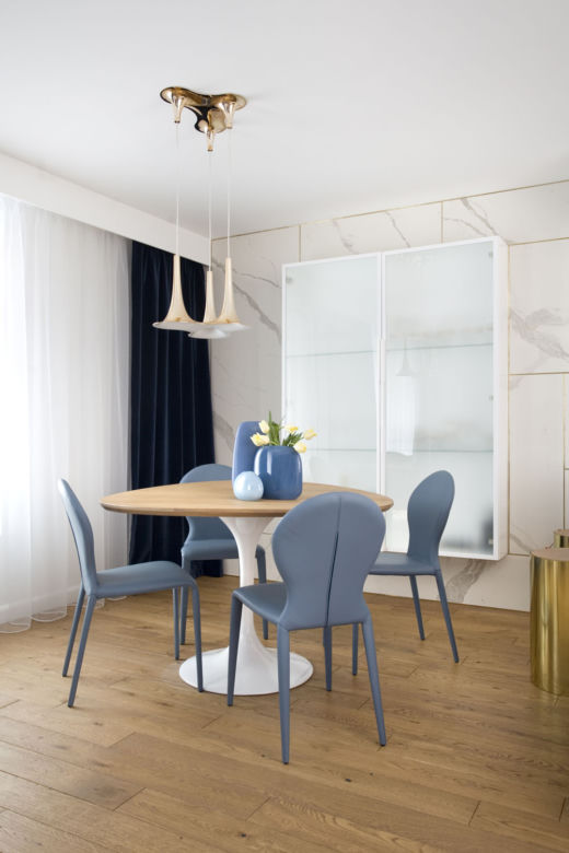 Eleganckie wnętrze apartamentu