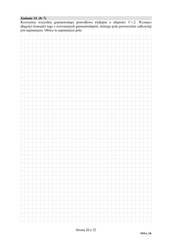 Matura 2019 ARKUSZE CKE z matematyki POZIOM ROZSZERZONY 