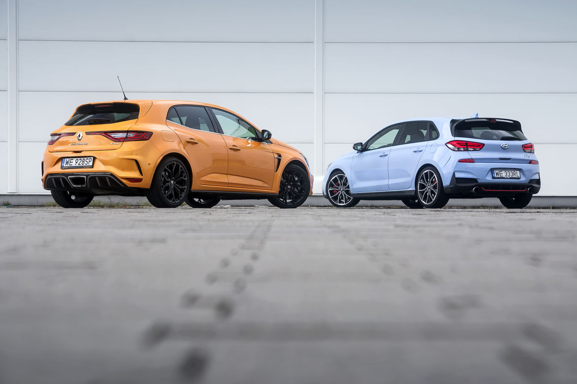 Renault Megane R.S. 1.8 TCe 280 KM EDC vs. Hyundai i30 N Performance 2.0 T-GDI 275 KM