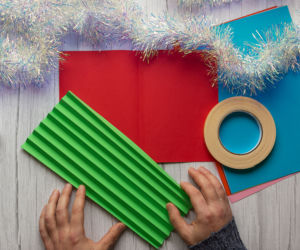 Kartka świąteczna DIY