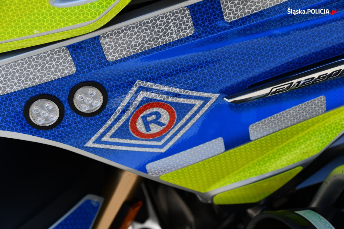 Nowe policyjne motocykle dostali policjanci w województwie śląskim