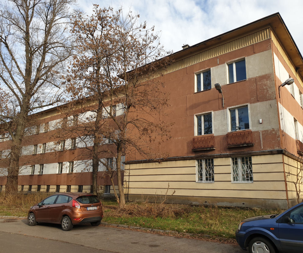 Budynek dawnego pogotowia przy ulicy Czarnej w Sosnowcu 