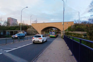 Wiadukt na ul. Wilczej świeżo po remoncie