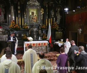 Częstochowa: Pracownicy sanepidów modlili się na Jasnej Górze o koniec pandemii koronawirusa