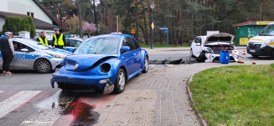Robert Chojnacki miał wypadek samochodowy 
