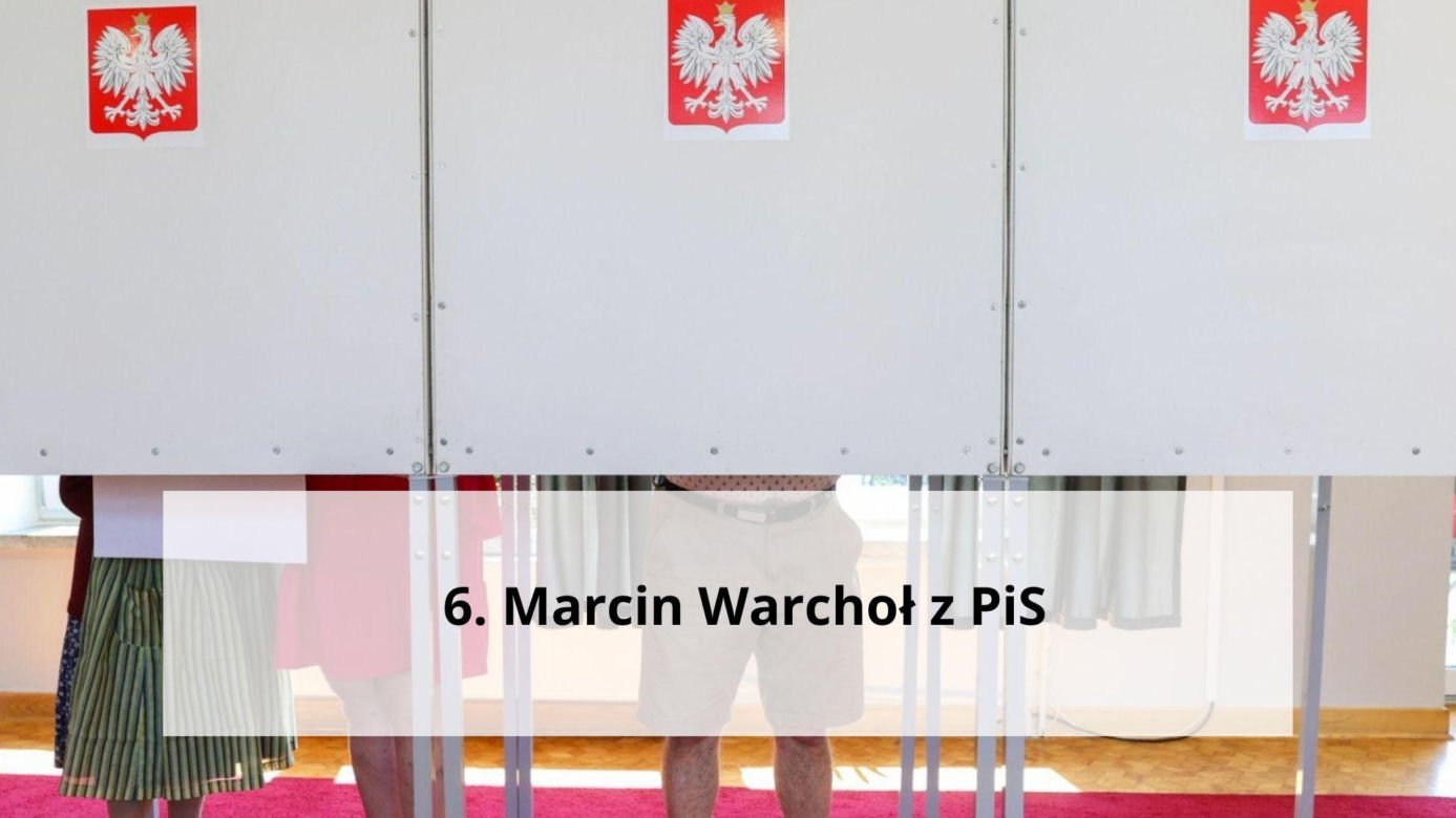 Marcin Warchoł z PiS – 24 456 głosów (nie uzyskał mandatu)