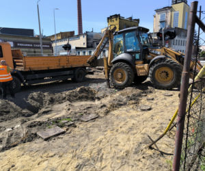 Remont ulicy Święciechowskiej w Lesznie kwiecień 2026