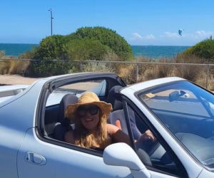 Agnieszka Fitkau-Perepeczko świętuje imieniny w Australii