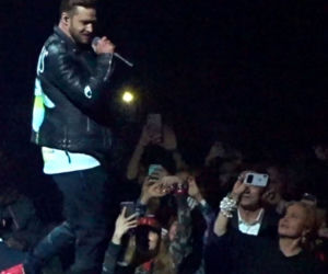 Justin Timberlake na urodzinowym koncercie