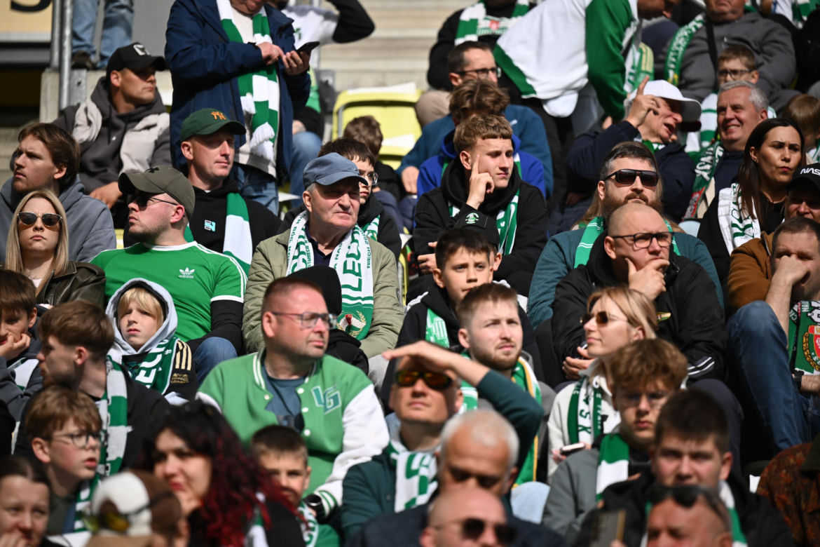 Lechia Gdańsk - Legia Warszawa: Zdjęcia kibiców z meczu 33. kolejki PKO BP Ekstraklasy