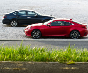 Infiniti Q70h Premium Tech & Lexus RC 300h F Sport