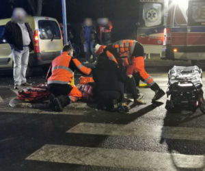 Wypadek na ul. Solnej w Kołobrzegu