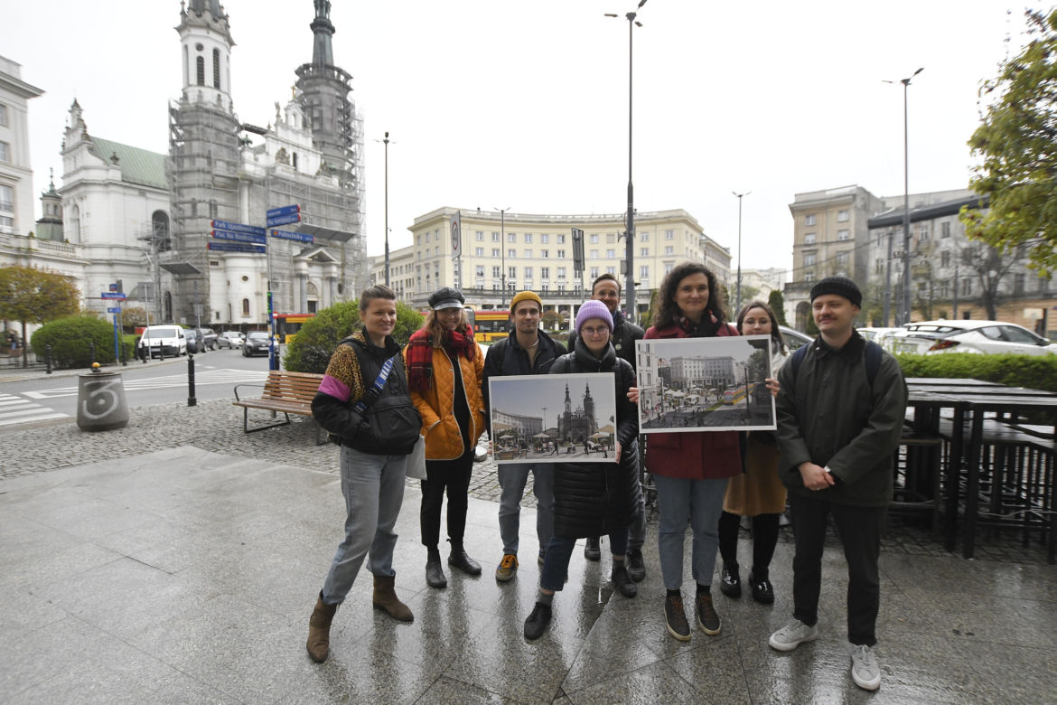 Zamkną plac Zbawiciela? Działacze chcą zrobić z ronda deptak