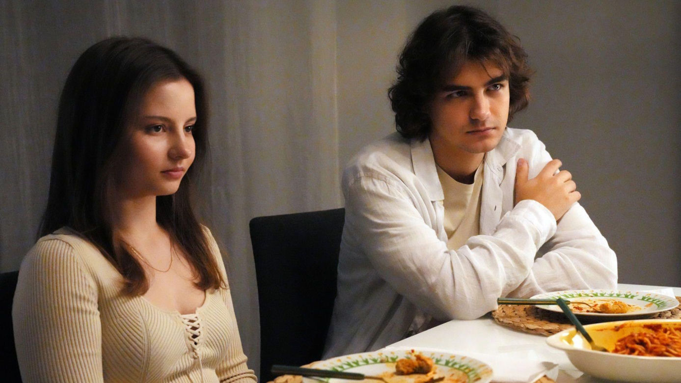 Barwy szczęścia, odc. 3354. Romeo (Jacek Tyszkiewicz), Ewa (Gabriela Ziembicka)