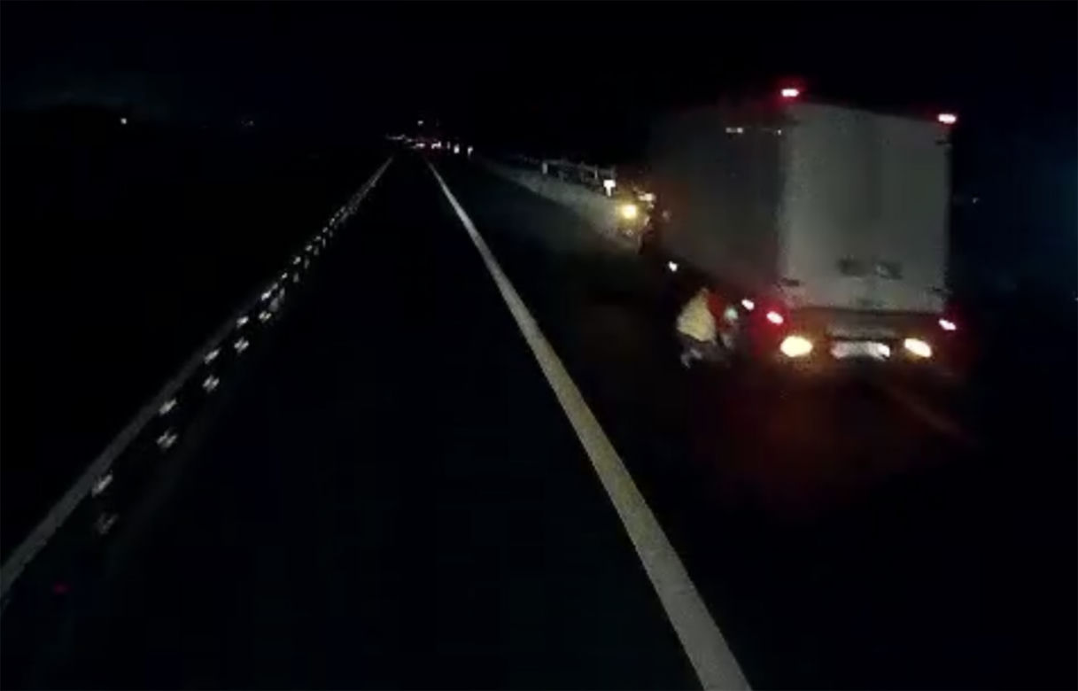 Tir zmiażdżył Michała Leończaka (+25 l.), gdy zmieniał koło w samochodzie