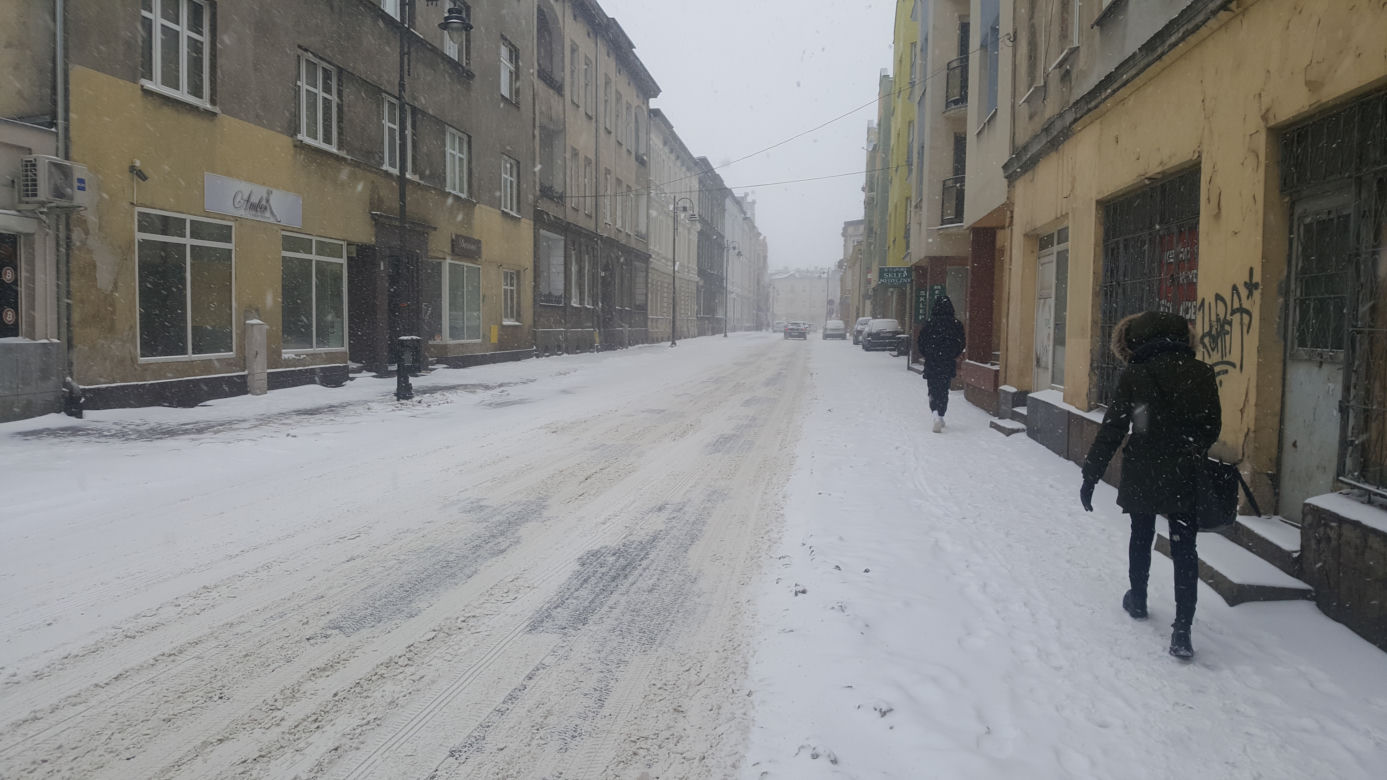Fatalne warunki na drogach w Bydgoszczy
