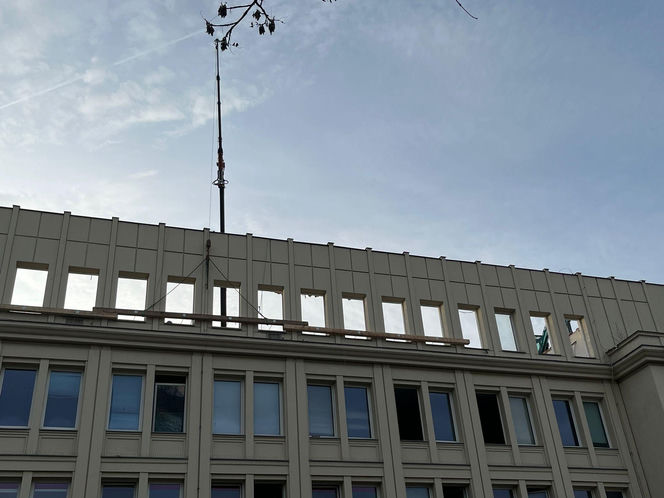 Kraków. Budowa hotelu Nobu