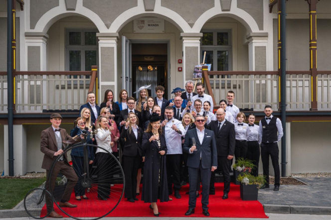 Willa Wanda,, Szczawnica - inauguracja