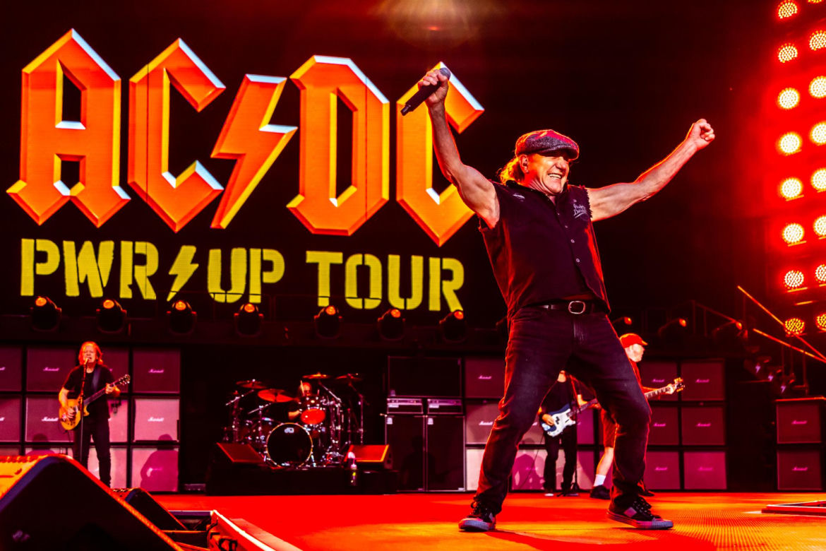 Koncert AC/DC w Warszawie (4.07.2025) - część druga. Organizatorem koncertu jest Live Nation