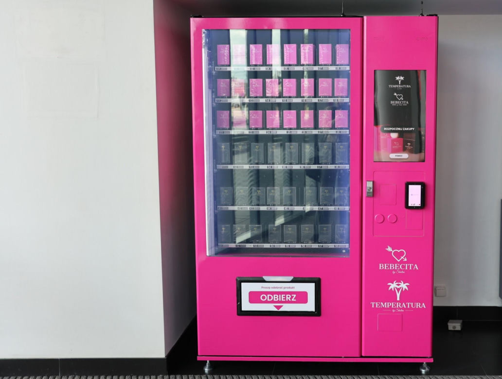 Automat z perfumami Skolima stanął w Lublinie