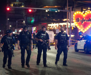 Zamach w USA! Mordował z napisem własność Allaha na piersiach