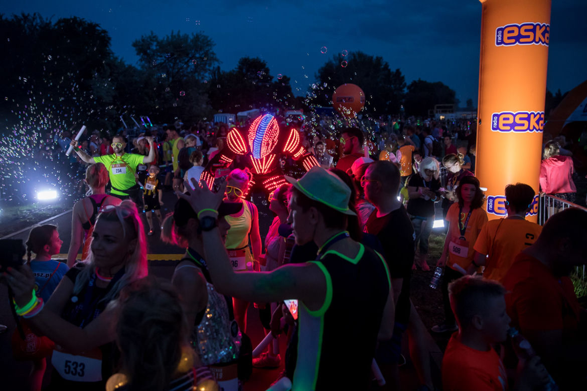 ESKA LEDs RUN  - zdjęcia z biegu innego niż wszystkie