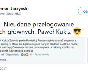 Sprawdzali, czy Kukiz ma raka