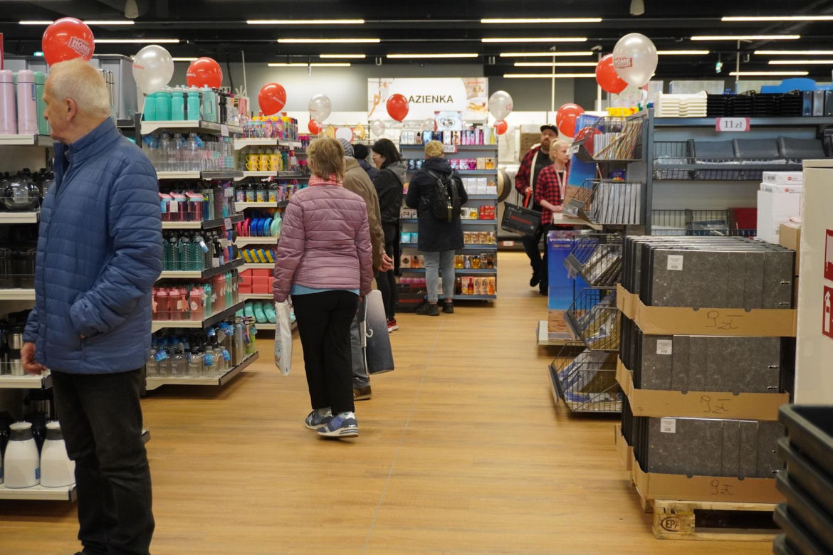 Tłumy na otwarciu Woolworth w Katowicach