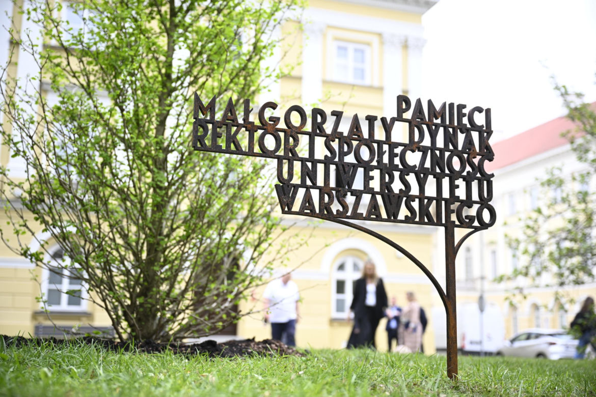 Rocznica masakry na UW. Uczcili pamięć pani Małgorzaty