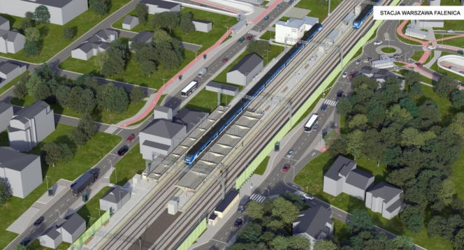 Rozbudowa linii Warszawa Wawer - Otwock