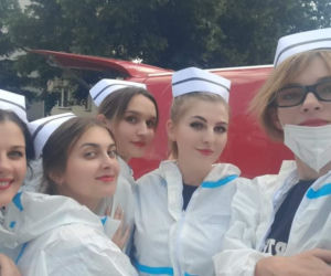 Druhowie z OSP Zarzecze szczepili gości na weselu [ZDJĘCIA]