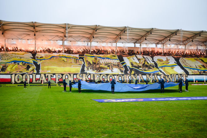 Arka Gdynia - Legia Warszawa: Zdjęcia kibiców z meczu 20. kolejki PKO BP Ekstraklasy