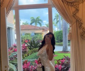 Caroline Derpieński i spotkanie z Trumpem