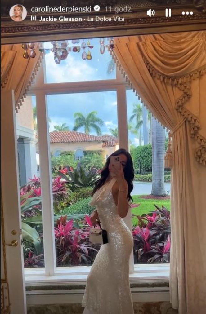 Caroline Derpieński i spotkanie z Trumpem