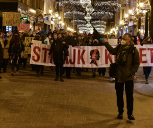 Strajk kobiet w Toruniu - 27-28.01.2021 - zdjęcia z protestów