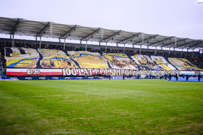 Arka Gdynia - Legia Warszawa: Zdjęcia kibiców z meczu 20. kolejki PKO BP Ekstraklasy