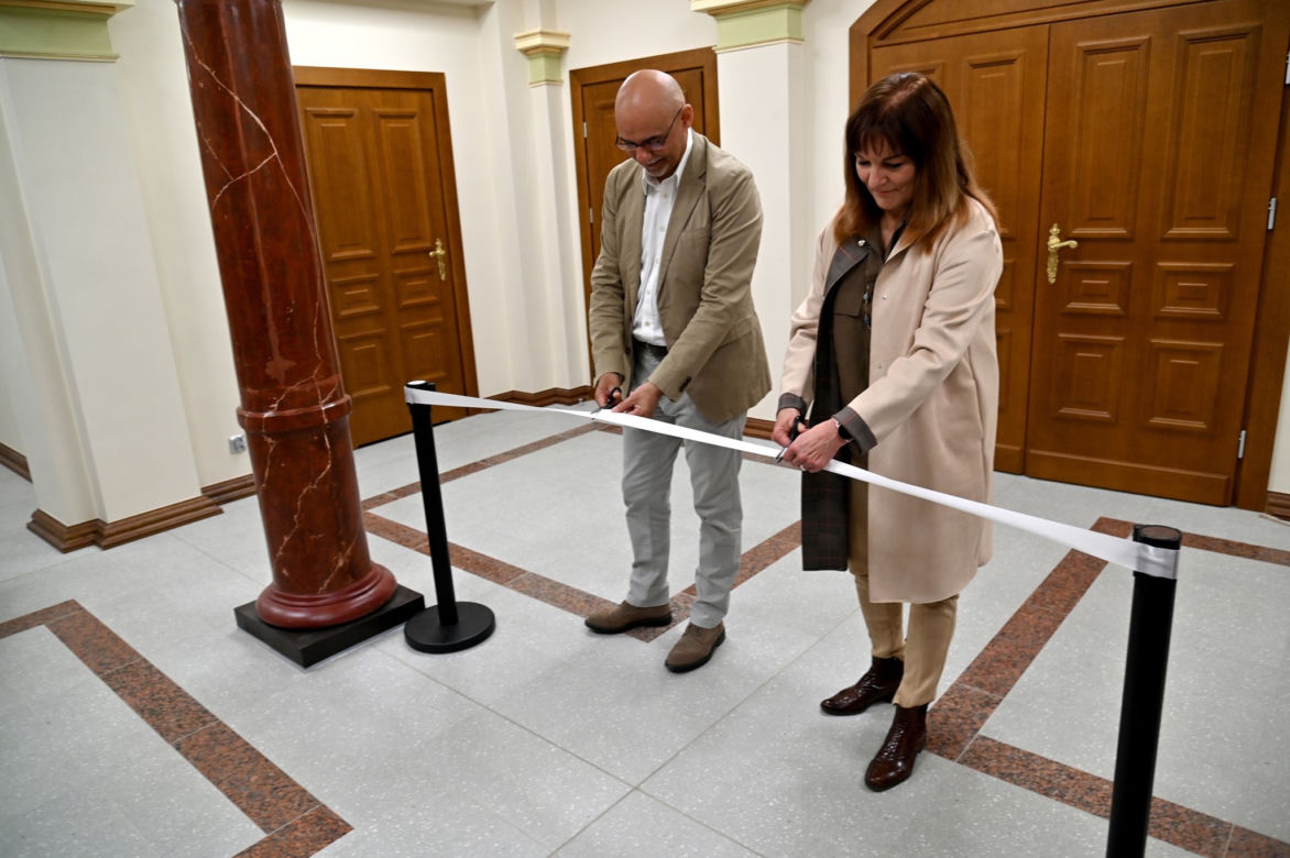 Kiedyś liczono tu pieniądze, teraz wkracza sztuka. Pałac w centrum Szczecina odzyskuje dawny blask